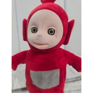 Teletubbies Jumping Po Plush Spin Master Works VIDEO 2016 11" Cartoon